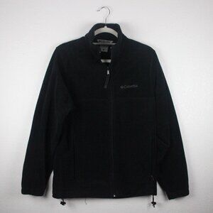 Columbia, Sweater, Men's S, Black, SOME WEAR AND TEAR